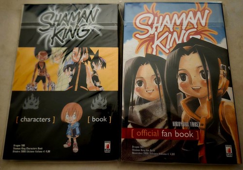 Shaman king character book - character,