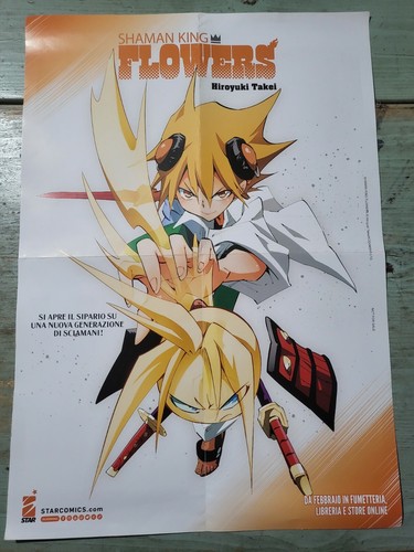 Poster shaman king - poster, flowers